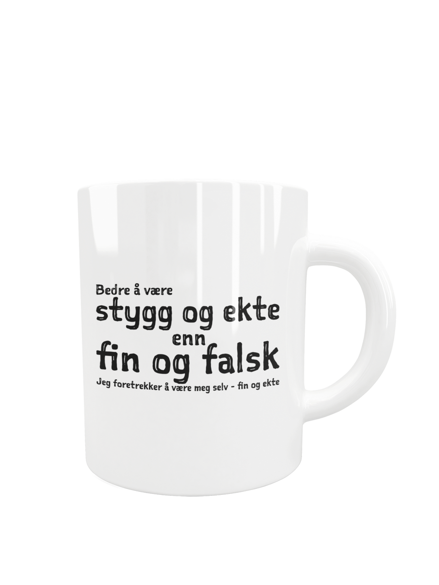 Fin og Ekte Kaffekopp