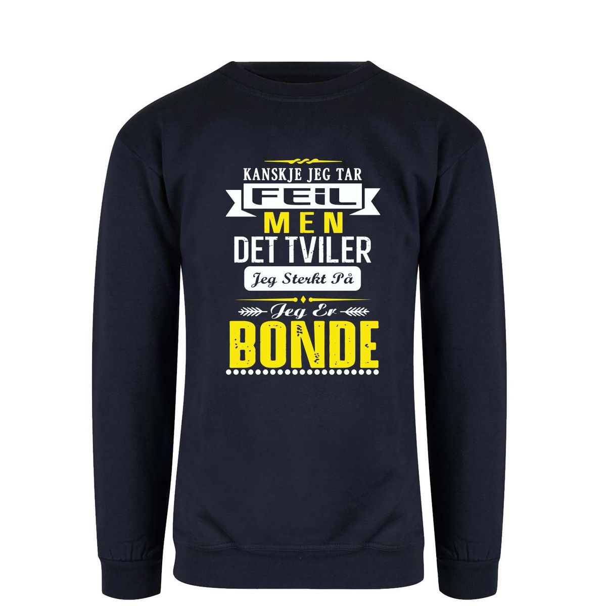 Tar Feil Bonde Genser