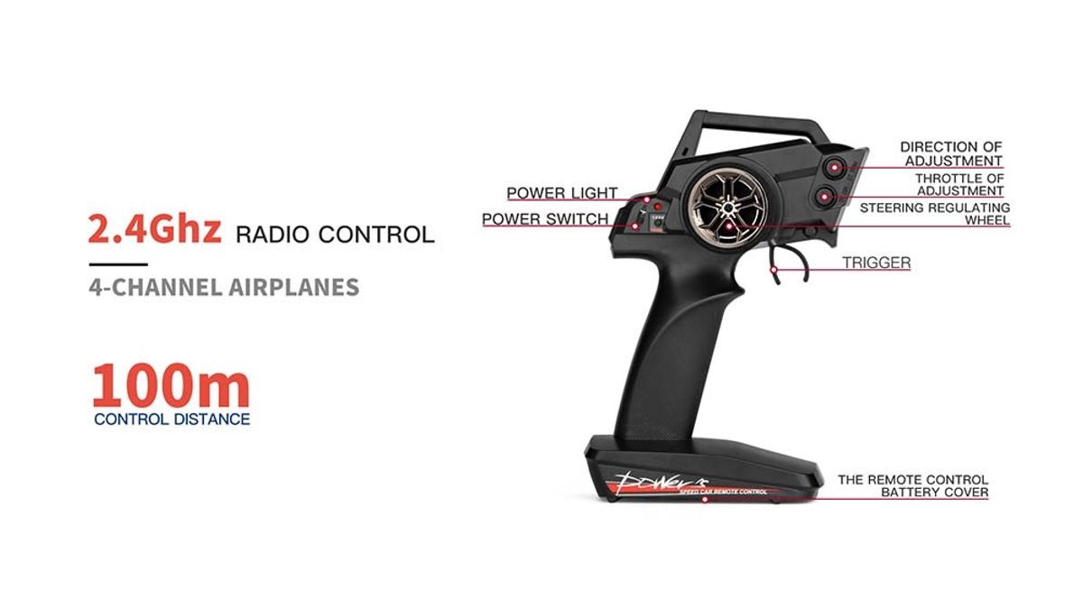 WLToys Truck 124016 1/12 4WD Børsteløs V2